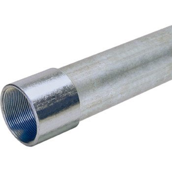 Allied Tube & Conduit 103101 Conduit, 2 in, 10 ft L, Steel, Galvanized