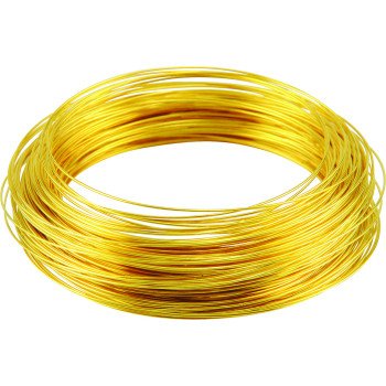 Hillman 50151 Utility Wire, 50 ft L, 20, Brass