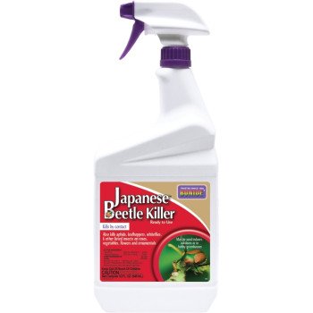 Bonide 196 Japanese Beetle Killer, Liquid, Spray Application, 1 qt Spray Bottle