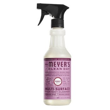 Mrs. Meyer's 70061 Cleaner, 16 fl-oz Bottle, Liquid, Peony