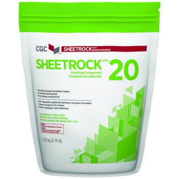 USG Sheetrock 20 380384 Drywall Compound, Natural, 1.25 kg