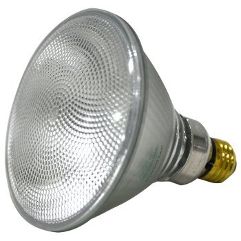 Sylvania 10711 Halogen Bulb, 39 W, Medium E27 Lamp Base, PAR38 Lamp, 550 Lumens, 2850 K Color Temp, 1500 hr Average Life