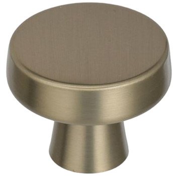 Amerock Blackrock Series BP55270BBZ Cabinet Knob, 1-1/16 in Projection, Zinc, Golden Champagne