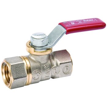 B & K 107-000NL Ball Valve, 1/8 in Connection, FPT x FPT, 600/150 psi Pressure, Brass Body