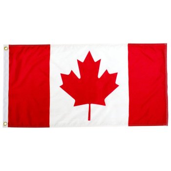Flying Colors 34-007236Q 72INX3 Canada Flag, 36 in W, 72 in H, Polyester