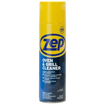 Zep ZUOVGR19 Oven and Grill Cleaner, 19 oz Aerosol Can, Foam, Light Gray