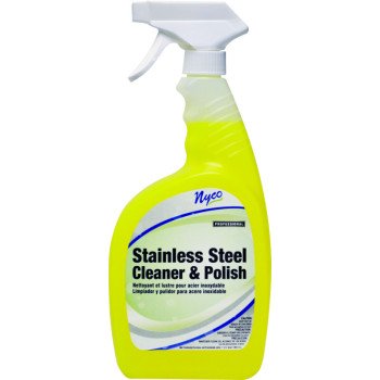 nyco NL887-QPS6 Cleaner and Polish, 32 oz, Liquid, Mild, Yellow