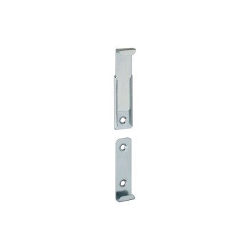 National Hardware V2559 Series N260-380 Hidden Mirror Holder, 50 lb, Steel, Zinc, Wall Mounting