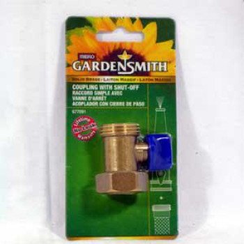 677091 S-BRASS SHUTOFF/HOSE   