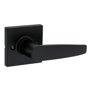 Weiser Safe Lock Winston 9SL70000-066 Dummy Door Handle, Lever Handle, Traditional Design, Matte Black