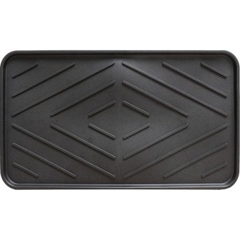 Multy Home MT1000010 Boot Tray, Polypropylene, Black, 14 in L, 25 in W