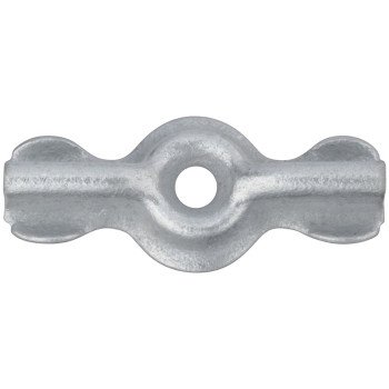 National Hardware V83 Series N247-965 Turn Button, Galvanized Steel, 1.75 in L x 0.5 in W x 0.385 in H Dimensions