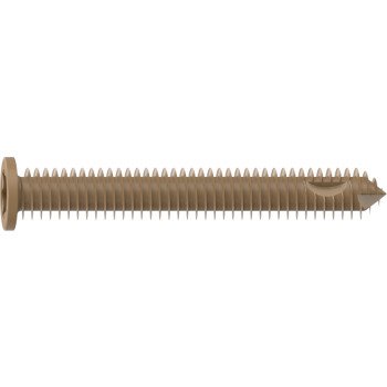 Camo 0372244 Structural Screw, 0.155 in Thread, 6 in L, Truss Head, Star Drive, Sharp Point, PROTECH Ultra 4 Coated, 50