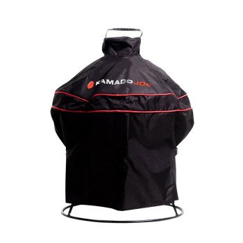 Kamado Joe Jr KJ15080420 Grill Cover, 21.9 in W, 21.9 in D, 31.1 in H, Polyester, Black