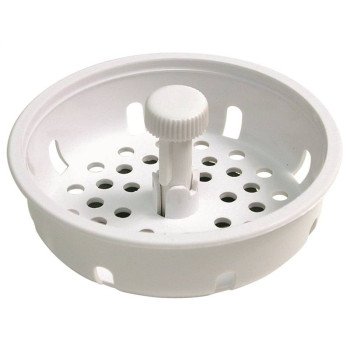 Danco 86792 Basket Strainer, 3-1/4 in Dia, Plastic, For: 3-1/4 in Drain Opening Sink