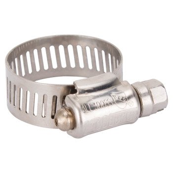 ProSource HCRSS10-3L Interlocked Hose Clamp, Stainless Steel, Stainless Steel