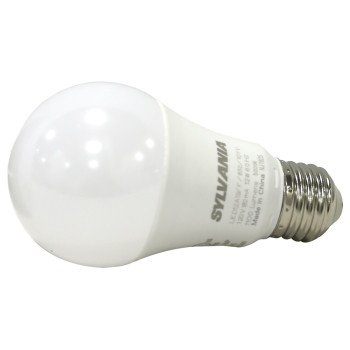 Sylvania 78100 LED Bulb, General Purpose, A19 Lamp, 75 W Equivalent, E26 Lamp Base, Frosted, Daylight Light