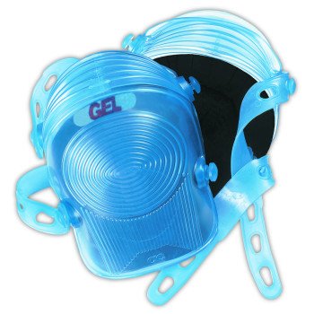 CLC G361 Non-Marring Knee Pad, PVC Cap, EVA Gel Foam Pad, Button and Loop Closure