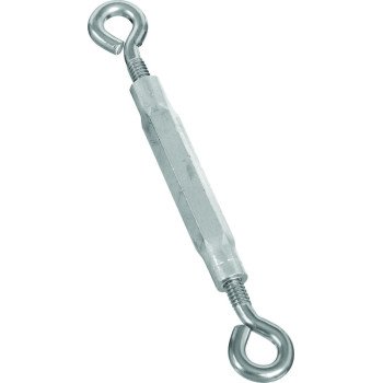 National Hardware 2171BC Series N221-838 Turnbuckle, 110 lb Working Load, 1/4-20 in Thread, Eye, Eye, 7-1/2 in L Take-Up