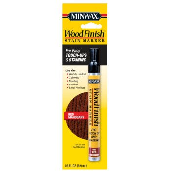 Minwax 63484000 Touch-Up Marker, Red Mahogany, Liquid, 0.33 oz