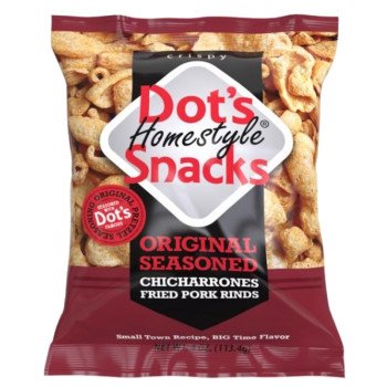 8001 PORK RINDS SEASONED 4OZ  