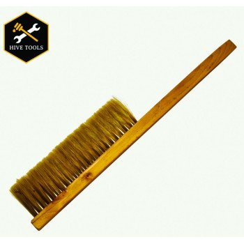 Harvest Lane Honey TOOL-102 Bee Brush, 15 in L, Wood