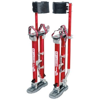 Metaltech I-BMDS2440 Drywall Stilt, 225 lb, 24 in Min H, 40 in Max H, Aluminum