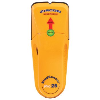 Zircon StudSensor Pro 25 Series 69648 Stud Finder, 9 V Battery, Detectable Material: Metal/Wood