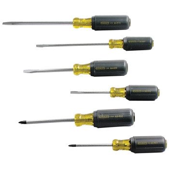 SCREWDRIVER SET 6PC VINLY HNDL