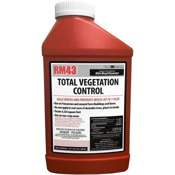 RM43 76502 Total Vegetation Control, Liquid, Spray Application, 32 oz, Bottle