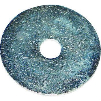 Midwest Fastener 03929 Fender Washer, 1/4 in ID, 1-1/4 in OD, Zinc, Zinc, 100 PK