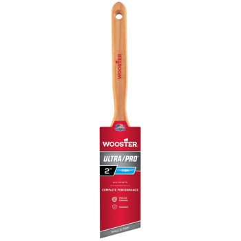 Wooster 4174-2 Paint Brush, 2 in W, 2-11/16 in L Bristle, Nylon/Polyester Bristle, Sash Handle