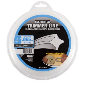 ARNOLD WLS-165 Trimmer Line, 0.065 in Dia, 460 ft L, Nylon