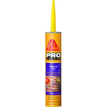 Sika SIKAFLEX PRO SELECT Series 515313 Mortar Fix Sealant, Gray, Sealant, 10.1 fl-oz Cartridge