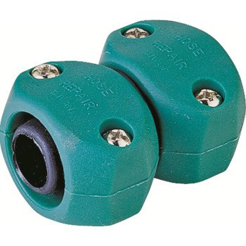 Landscapers Select GC5323L Hose Mender, 5/8 to 3/4, Male, Plastic, Black and Green