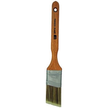 Timbermart 1331-37TBM Paint Brush, 1-1/2 in W, Polyester Bristle