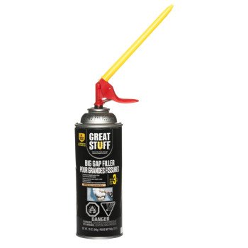 Great Stuff 99108860 Insulating Foam Sealant, Yellow, 12 oz