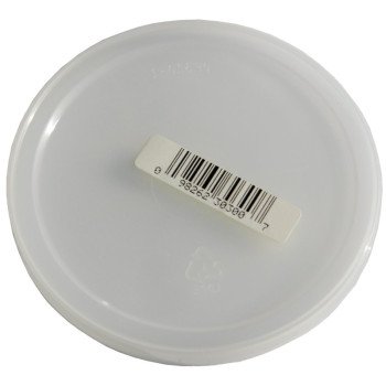 ENCORE Plastics 30300 Paint Bucket Lid, White, For: 1/2 pt Container