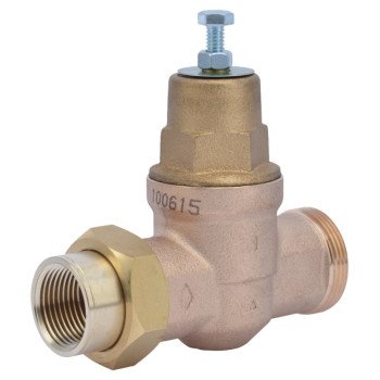 SharkBite EB45 Series 23155-0045 Pressure Regulating Valve, 1 in Connection, Single Union x NPT, Bronze Body