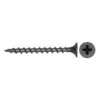 Reliable RzR Series DSC61C1 Screw, 1 in L, Coarse, Full Thread, Flat Head, Phillips Drive, Type W Point, Steel, 100 BX