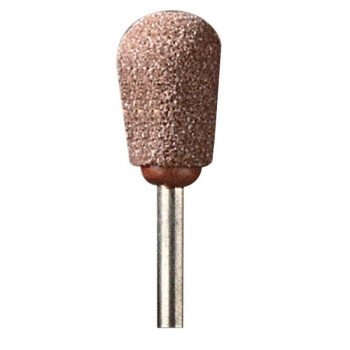 Dremel 911 Grinding Stone, 7/16 in Dia, 1/8 in Arbor/Shank, Aluminum Oxide Abrasive