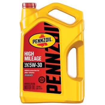 Pennzoil 550045218 Motor Oil, 5W-30, 5 qt Bottle