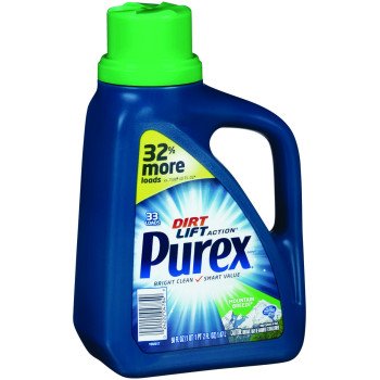 Purex 04784 Laundry Detergent, 50 oz, Liquid, Mountain Breeze