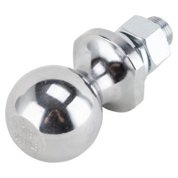 Vulcan TD-01 Hitch Ball, 1-7/8 in Dia Ball, 3/4 in Dia Shank, 2,000 lb Gross Towing