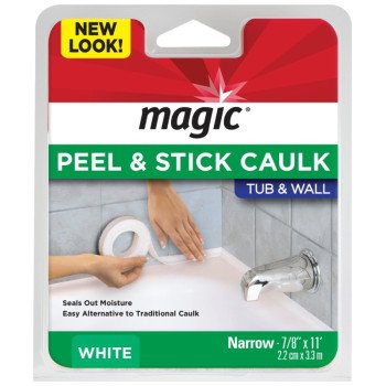 Magic 3014 Peel and Stick Caulk, White