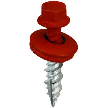 Acorn International SW-MW1BR250 Screw, #9 Thread, High-Low, Twin Lead Thread, Hex Drive, Self-Tapping, Type 17 Point, 250/BAG