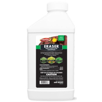 Martin's 82004318 Weed and Grass Killer, Liquid, Clear, 1 qt