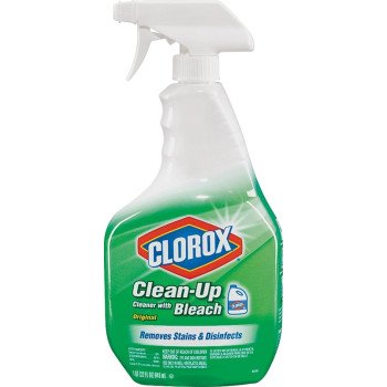 Clorox Clean-Up 31221 All-Purpose Cleaner Plus Bleach, 32 fl-oz Bottle, Original, Multi-Color