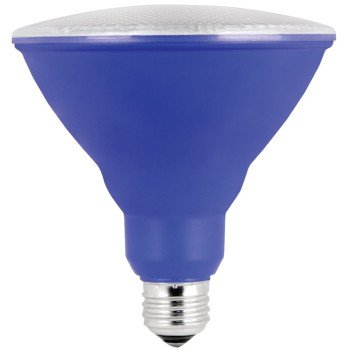 Feit Electric PAR38/B/10KLED/BX LED Bulb, Flood/Spotlight, PAR38 Lamp, E26 Lamp Base, Blue Light