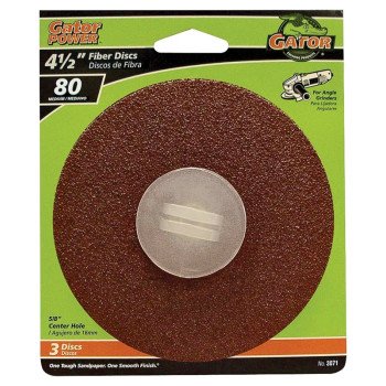 3071 FIBER SAND DISC 80G 4.5